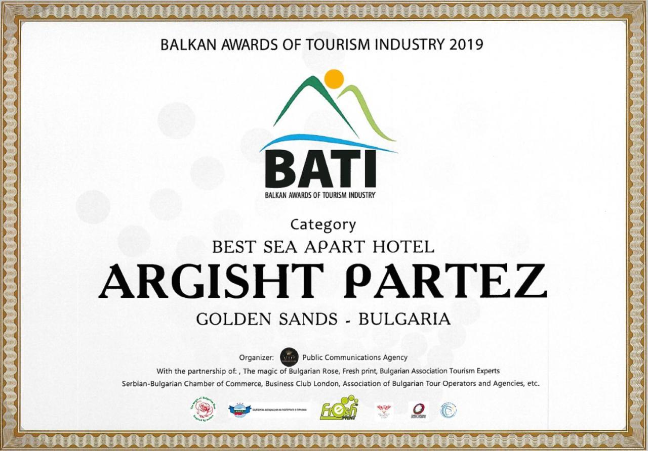 Argisht Partez Hotel All Inclusive And Beach Golden Sands Exterior photo